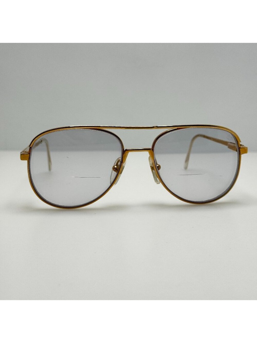 American Optical EX590 Gold Z87 Eyeglasses Eye Glasses Frames 56-18-140